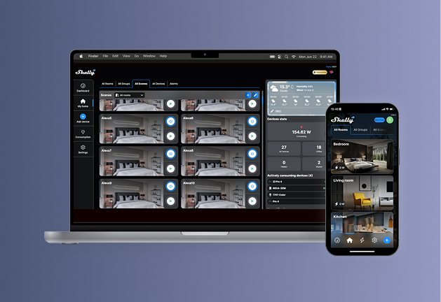 Shelly Smart Home Produkte – WLAN-Relais, Sensoren und smarte Steckdosen