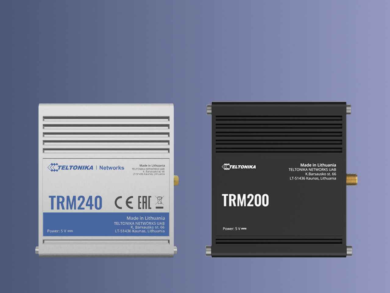 Teltonika USB-Modems TRM200, TRM240, TRM250 und Calyx EBD050 im Überblick